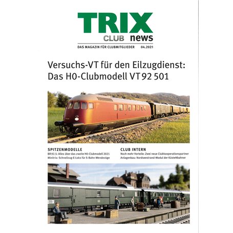 Trix CLUB042021T Trix Club 04/2021, magasin från Trix