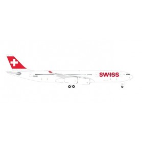 Herpa Wings 524971-001 Flygplan Swiss International Air Lines Airbus A340-300