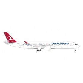 Herpa Wings 535465 Flygplan Turkish Airlines Airbus A350-900 TC-LGA