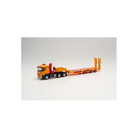 Herpa 313933 Mercedes-Benz Arocs Classic 6x4 with loading crane all-rounder semitrailer tractor