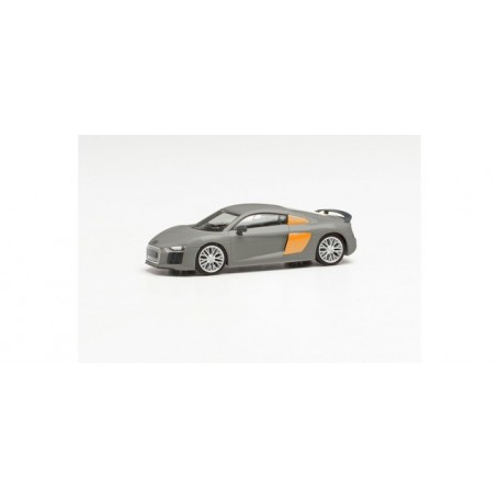 Herpa 028516-002 Audi R8® V10 Plus, Blade orange / nardo grey