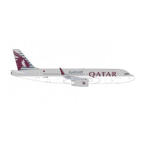 Herpa Wings 535670 Flygplan Qatar Airways Airbus A320 A7-AHP