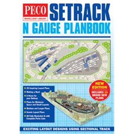 Peco IN-1 Spårplansbok för Peco N-skala
