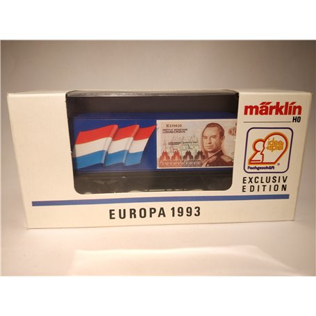 Märklin 4481-93701 Containervagn Europa 1993 "Luxemburg" Exclusive Edition