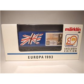 Märklin 4481-93702 Containervagn Europa 1993 "Grossbritannien" Exclusive Edition
