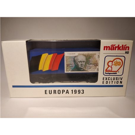 Märklin 4481-92714 Containervagn Europa 1993 "Belgien" Exclusive Edition