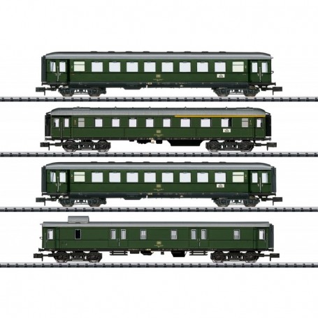 Trix 18709 Vagnsset med 4 personvagnar Commuter DB