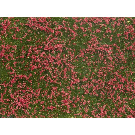 Noch 07257 Groundcover Foliage Meadow red, 12 x 18 cm