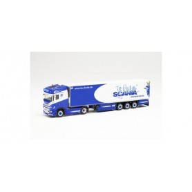 Herpa 314466 Scania CS 20 HD refrigerated box semitrailer truck TSU Bode