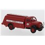 Brekina 43028 Borgward B 4500 tankbil, röd, Esso, 1951
