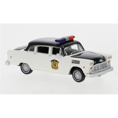 Brekina 58941 Checker Cab, Kalamazoo Police Department, 1974, Police Car