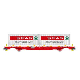 NMJ 507128 Containervagn CargoNet Lgns 42 76 443 2234-4, Spar