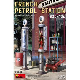MiniArt 35616 French petrol station 1930-40s