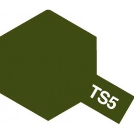 Tamiya 85005 Sprayfärg TS-5 "Olive Drab" matt, innehåller 100 ml
