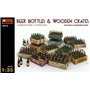 MiniArt 35574 Beer bottles and wodden crates
