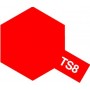 Tamiya 85008 Sprayfärg TS-8 "Italian Red" blank, innehåller 100 ml