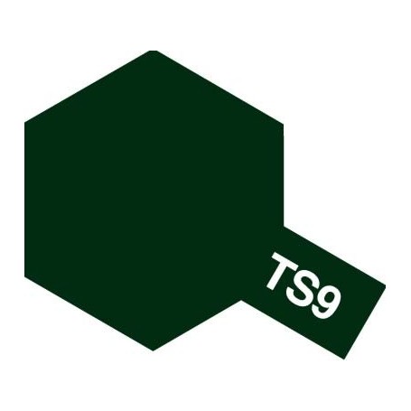Tamiya 85009 Sprayfärg TS-9 "British Green" blank, innehåller 100 ml