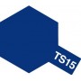 Tamiya 85015 Sprayfärg TS-15 "Blue" blank, innehåller 100 ml