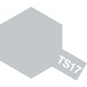 Tamiya 85017 Sprayfärg TS-17 "Gloss Aluminium" blank, innehåller 100 ml