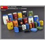 MiniArt 35590 Plastic barrels and cans