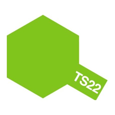 Tamiya 85022 Sprayfärg TS-22 "Light Green" blank, innehåller 100 ml