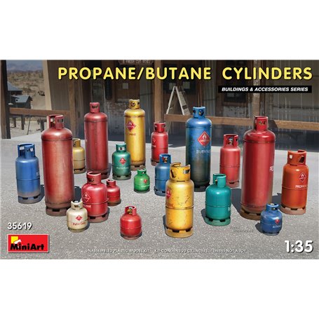MiniArt 35619 Propane/butane cylinders