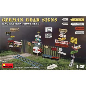 MiniArt 35602 German road signs WW2 (Eastern front set 1)