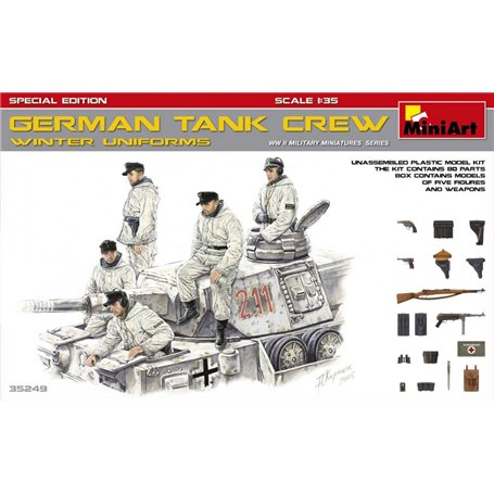 MiniArt 35249 German tank crew (Winter uniforms) Special Edition