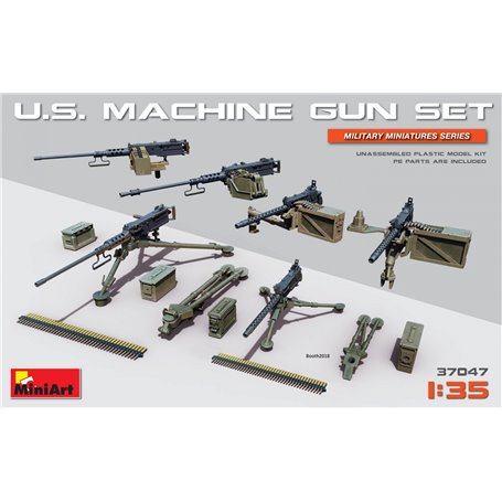 MiniArt 37047 U.S. Machine gun set