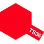 Tamiya 85036 Sprayfärg TS-36 "Fluorescent Red" blank, innehåller 100 ml
