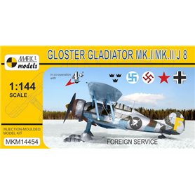 Mark I MKM14454 Gloster Gladiator Mk.I/Mk.II/J8 Foreign Service