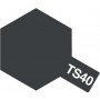 Tamiya 85040 Sprayfärg TS-40 "Metallic Black" blank, innehåller 100 ml