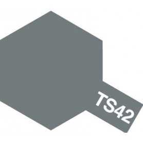 Tamiya 85042 Sprayfärg TS-42 "Light Gun Metal" blank, innehåller 100 ml