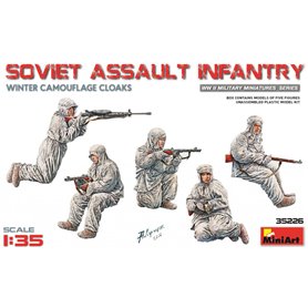 MiniArt 35226 Soviet Assault Infantry (Winter Camouflage Cloaks)