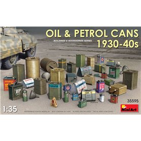 MiniArt 35595 Oil and Petrol cans 1930-40s