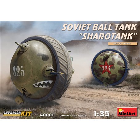 MiniArt 40001 Soviet Ball Tank "Sharotank" Interior Kit