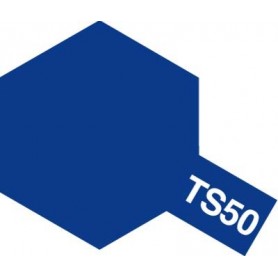 Tamiya 85050 Sprayfärg TS-50 "Mica Blue" blank, innehåller 100 ml