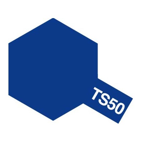 Tamiya 85050 Sprayfärg TS-50 "Mica Blue" blank, innehåller 100 ml