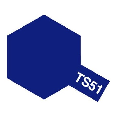 Tamiya 85051 Sprayfärg TS-51 "Racing Blue" blank, innehåller 100 ml