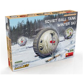MiniArt 40008 Soviet Ball Tank w/Winter Ski, Interior Kit