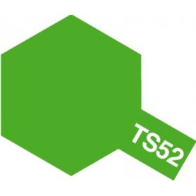 Tamiya 85052 Sprayfärg TS-52 "Candy Lime Green" blank, innehåller 100 ml