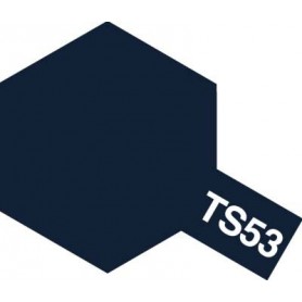 Tamiya 85053 Sprayfärg TS-53 "Deep Metallic Blue" blank, innehåller 100 ml