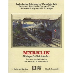 Märklin band11 BAND 11, Märklin "1930-1931" -Focus on the Reichsbahn-