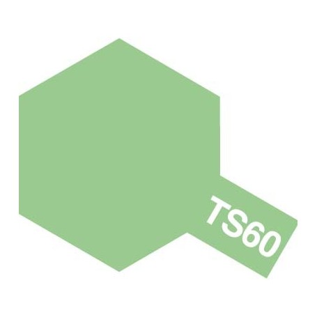 Tamiya 85060 Sprayfärg TS-60 "Pearl Green" blank, innehåller 100 ml