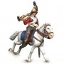 Prince August 543C Napoleon, officerarhäst för Prince August form nummer 544, 25 mm hög