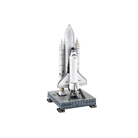 Revell 05674 Gift Set Space Shuttle& Booster Rockets, 40th