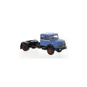 Brekina 81121 Mercedes LS 1620 tractor unit, ljusblå/svart