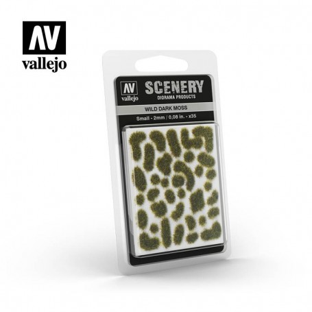 Vallejo SC402 Wild Tuft - Wild Dark Moss