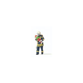 Preiser 28251 Brandman som räddar ett barn, 1 figur