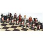 Prince August 711 The Crusaders "Richard the Lionheart" Chess Set side moulds